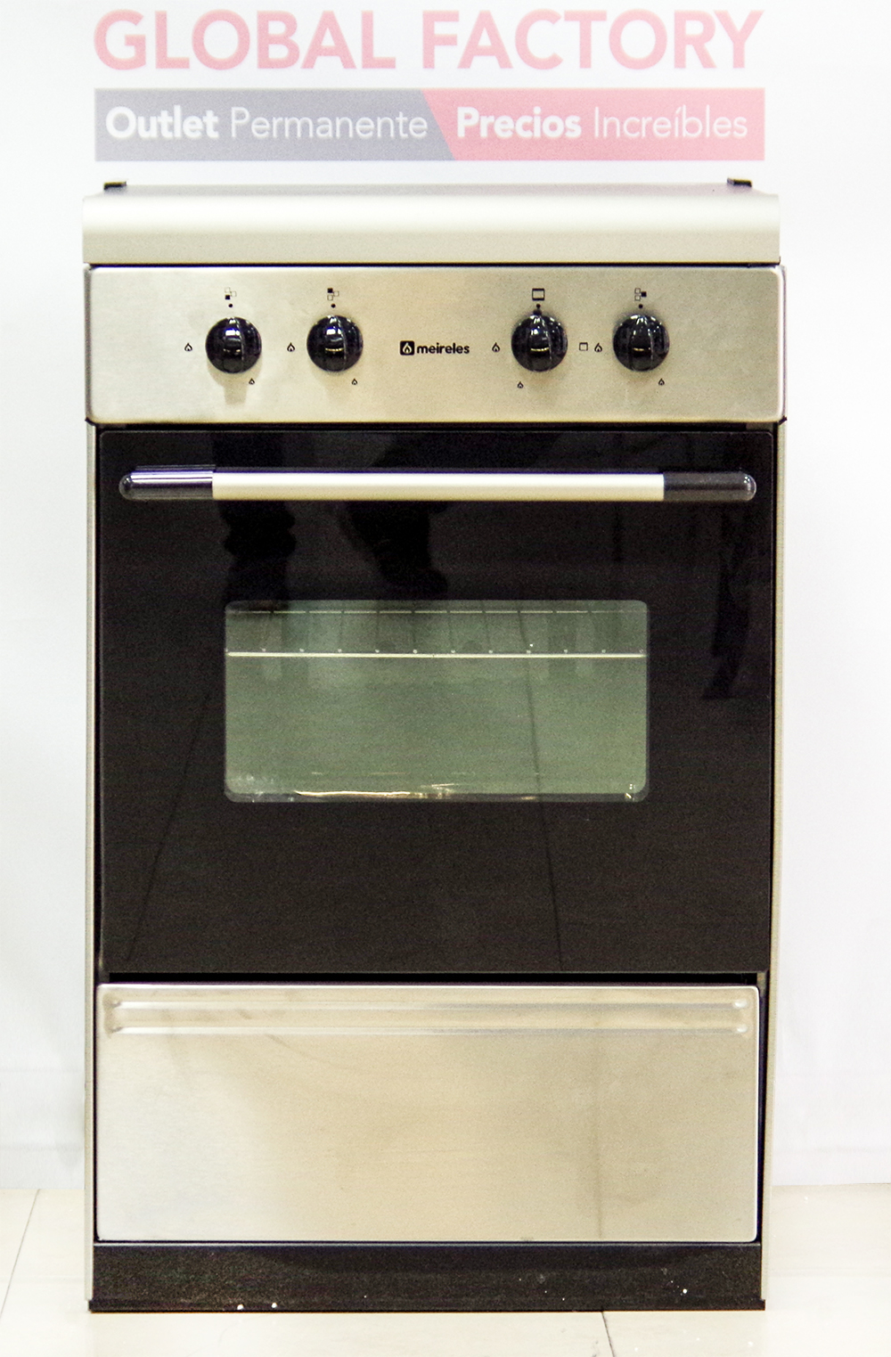 Meireles G 1530 DV X.1 Cocina de Gas Butano/Propano 3 Zonas 52cm +