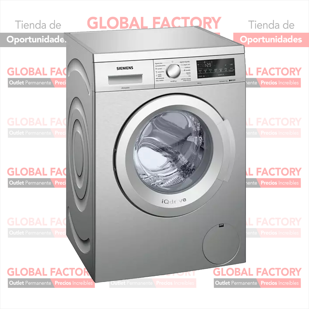 LAVADORA SIEMENS WU14Q48XES – Outlet Global Factory